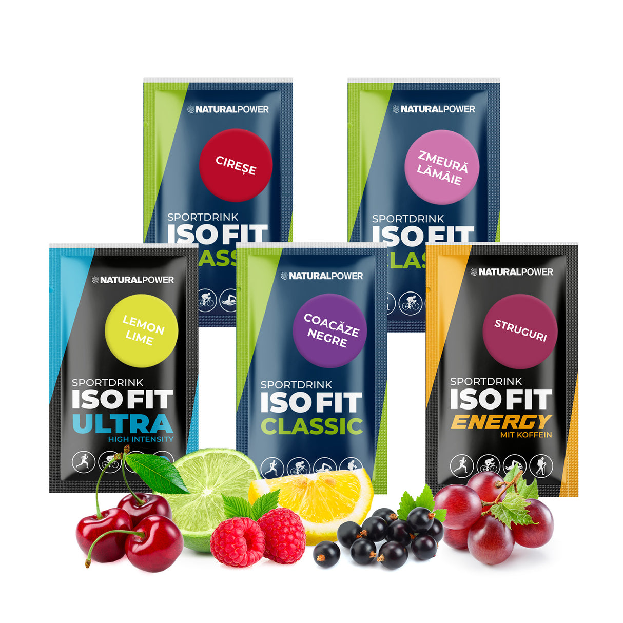Pachet promoțional Electroliți, Vitamine și Minerale 5x16g