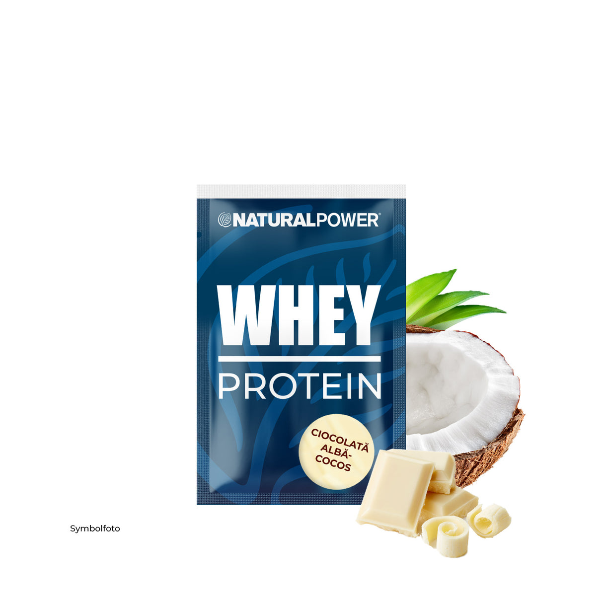 Whey Protein Ciocolată albă-Cocos