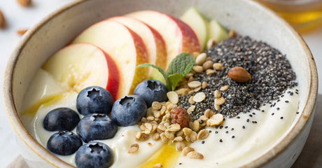 Iaurt proteic cu fructe