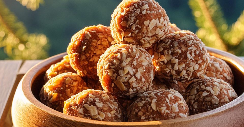 Biluțe proteice cu ciocolată și unt de arahide